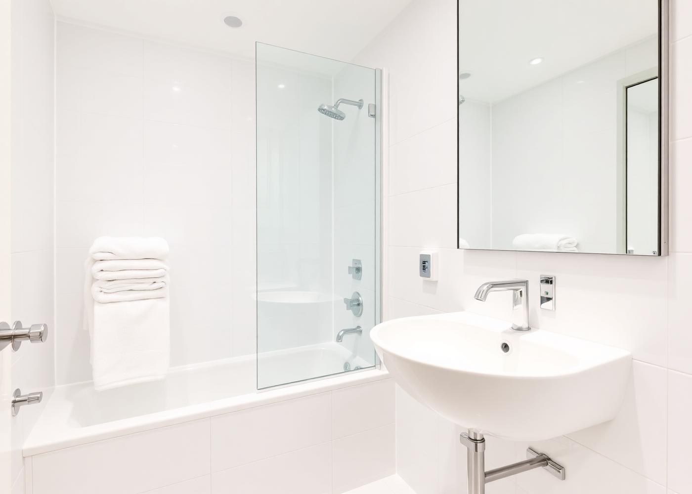 Bagno curato con standard da esperienza 5 stelle
